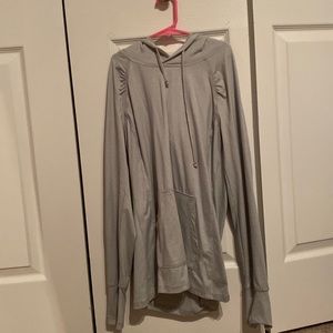 rebook high neck light weight sweatshirt